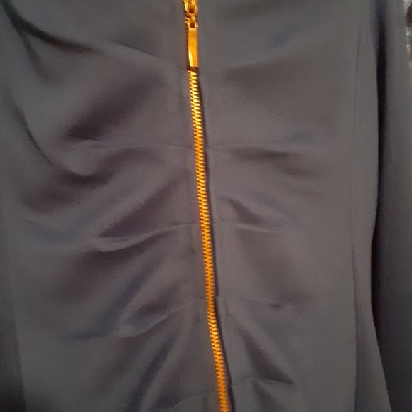 Midnight Velvet Blue & Black 2 pc Suit - Picture 6 of 12